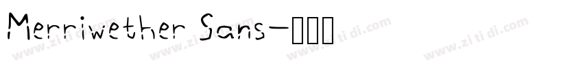 Merriwether Sans字体转换